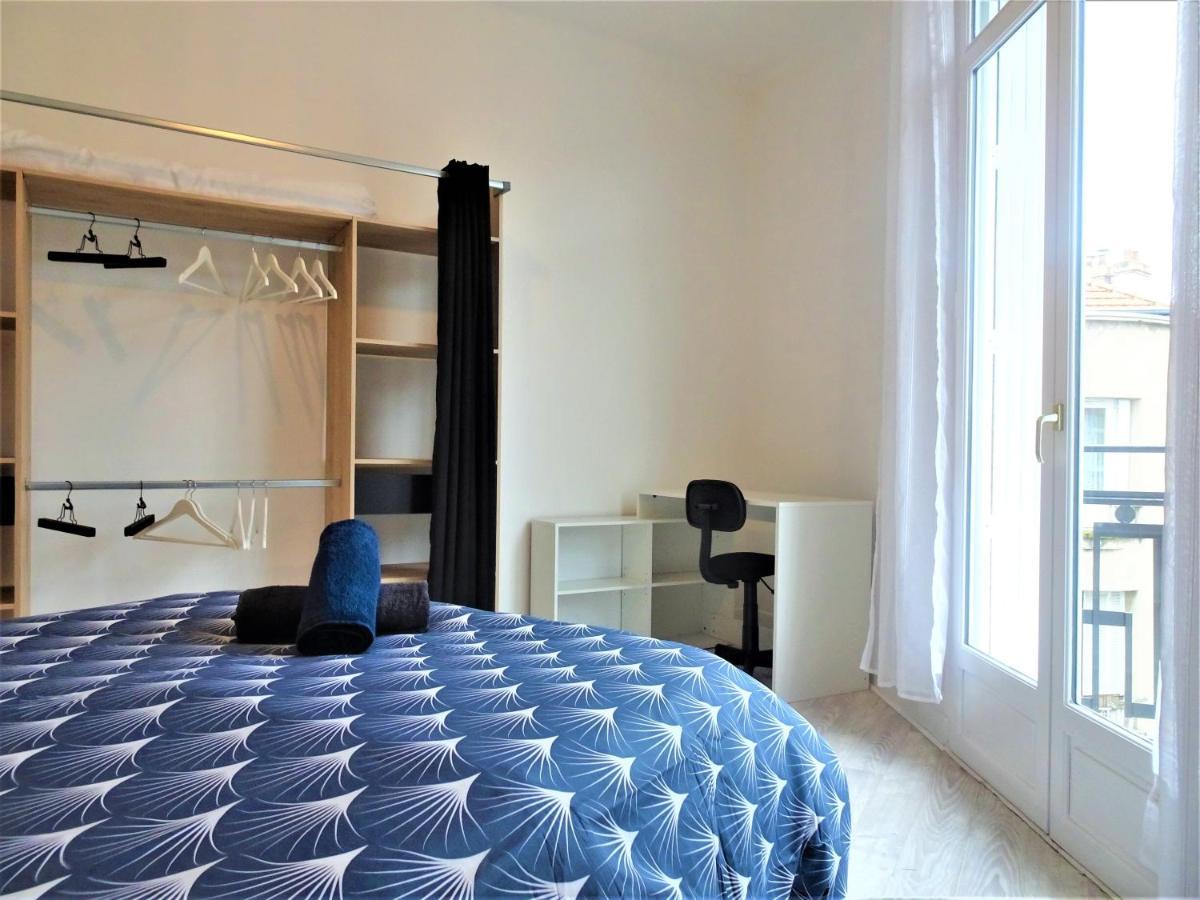 Chambre Privee Et Spacieuse Au Sein D'Un Logement Partage - Central, Quartier Villebourbon - 3 Chambres Doubles - 2 Balcons - Places De Stationnements Gratuites - 5 Min A Pied Gare Et Hypercentre 蒙托邦 外观 照片