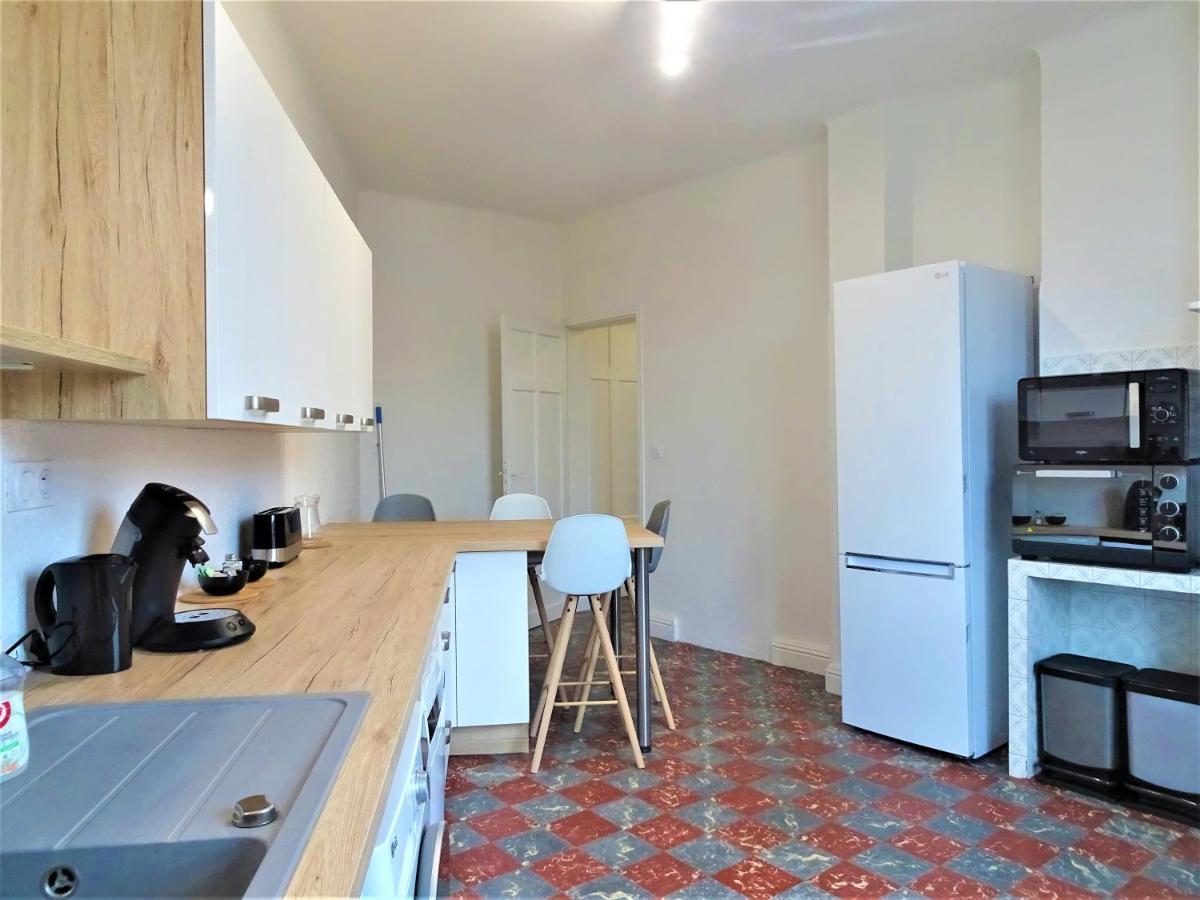 Chambre Privee Et Spacieuse Au Sein D'Un Logement Partage - Central, Quartier Villebourbon - 3 Chambres Doubles - 2 Balcons - Places De Stationnements Gratuites - 5 Min A Pied Gare Et Hypercentre 蒙托邦 外观 照片